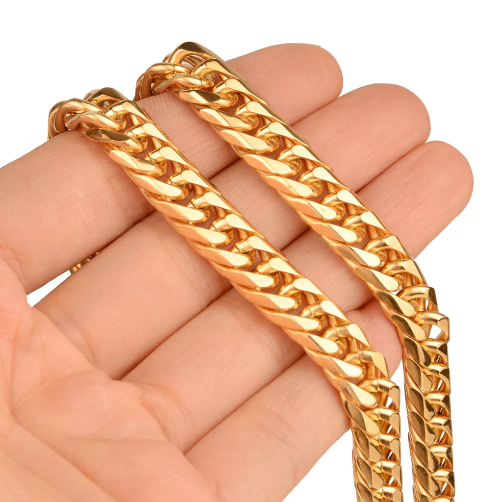 mens gold chain necklace