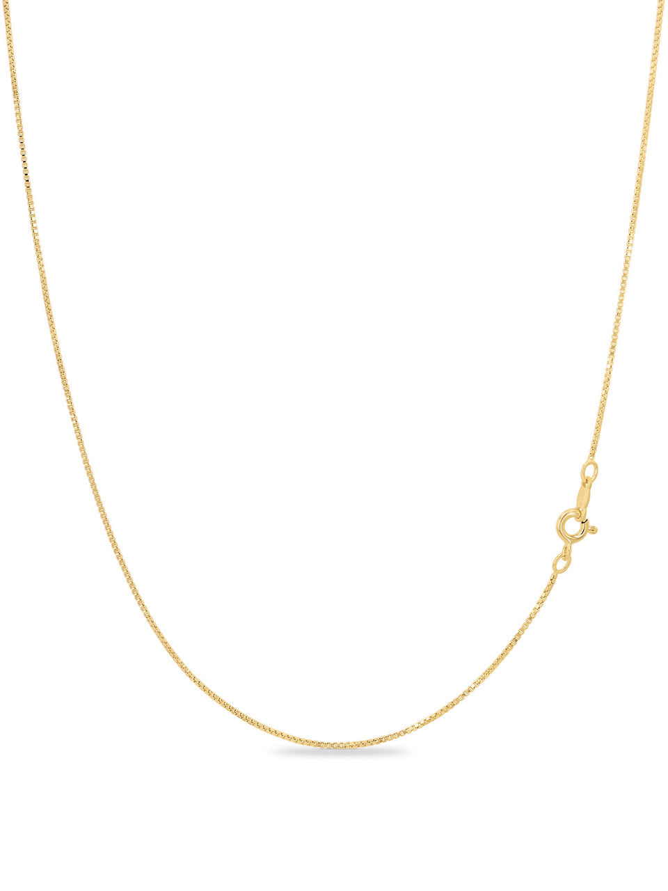 Amy and Annette 14K Gold 16-24" inch Box Chains