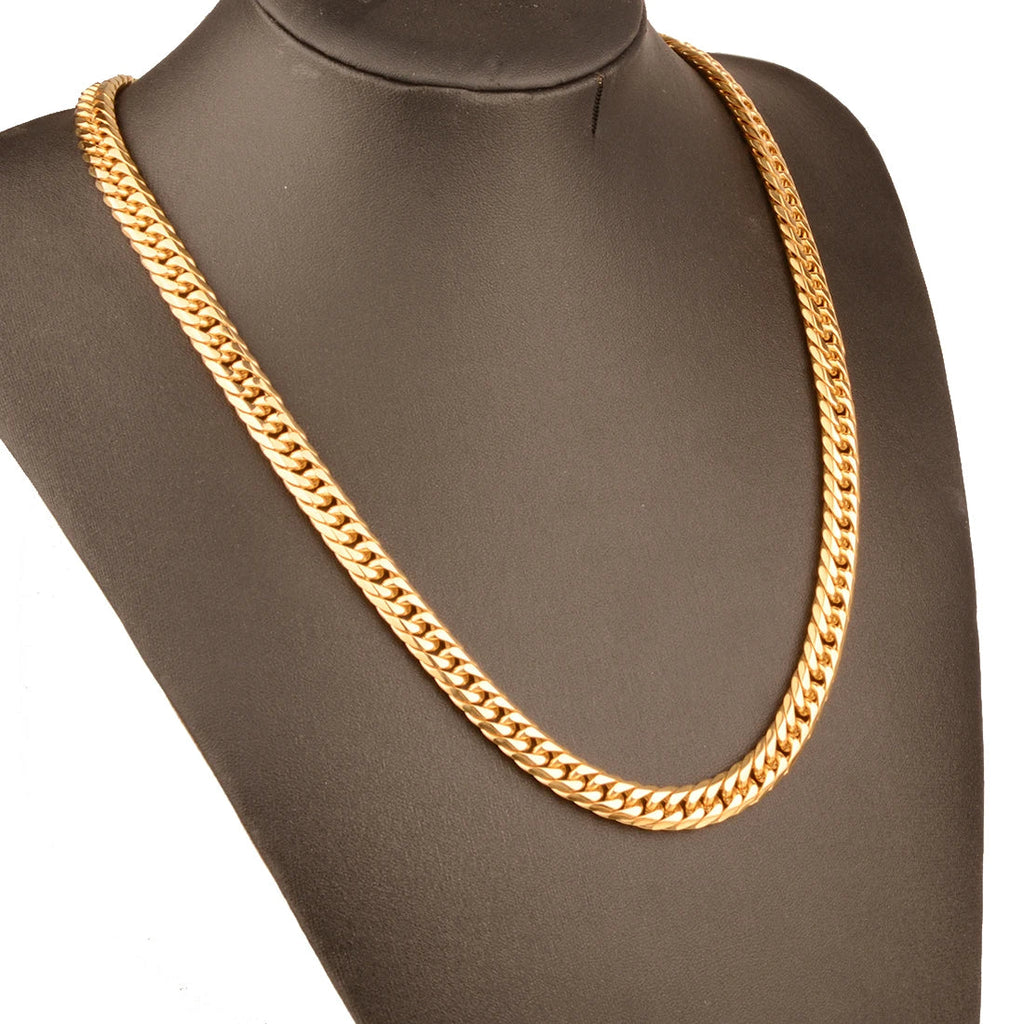 mens gold chain necklace