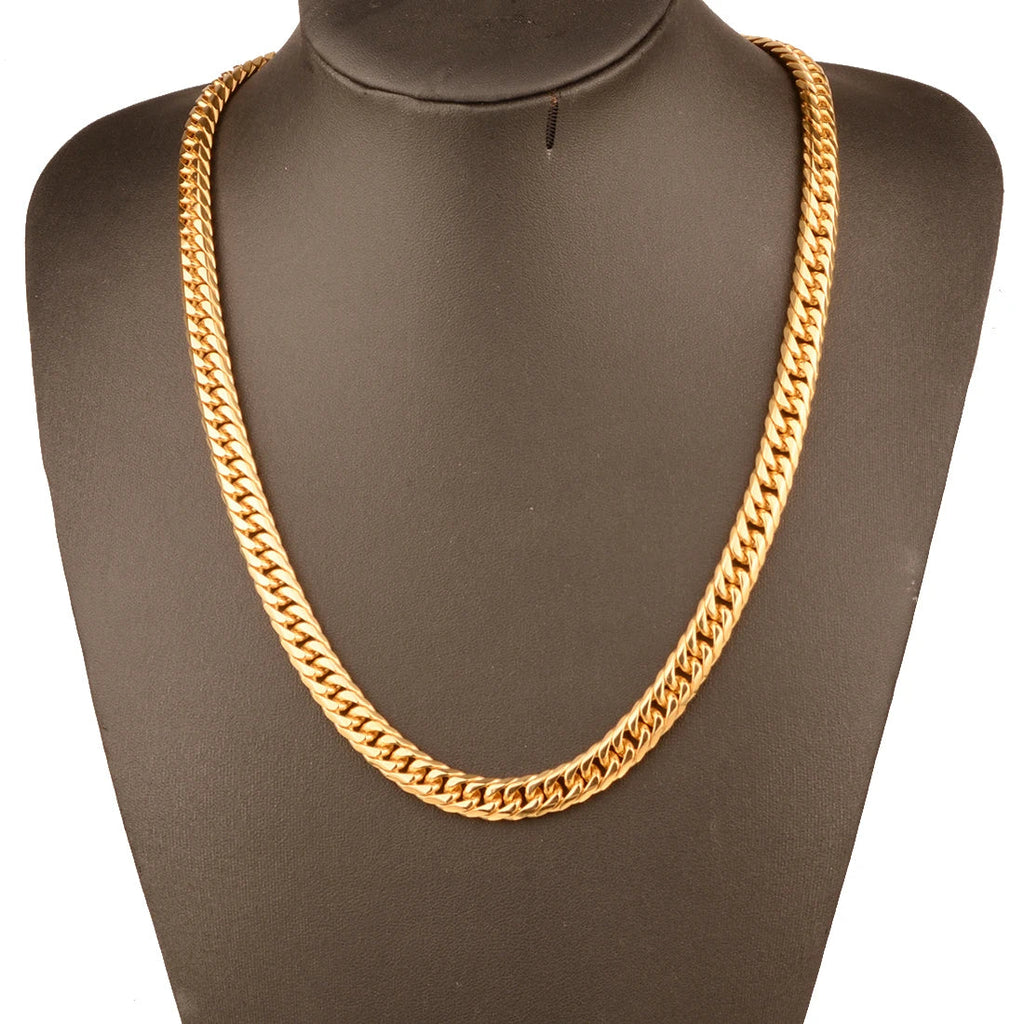 mens gold chain necklace