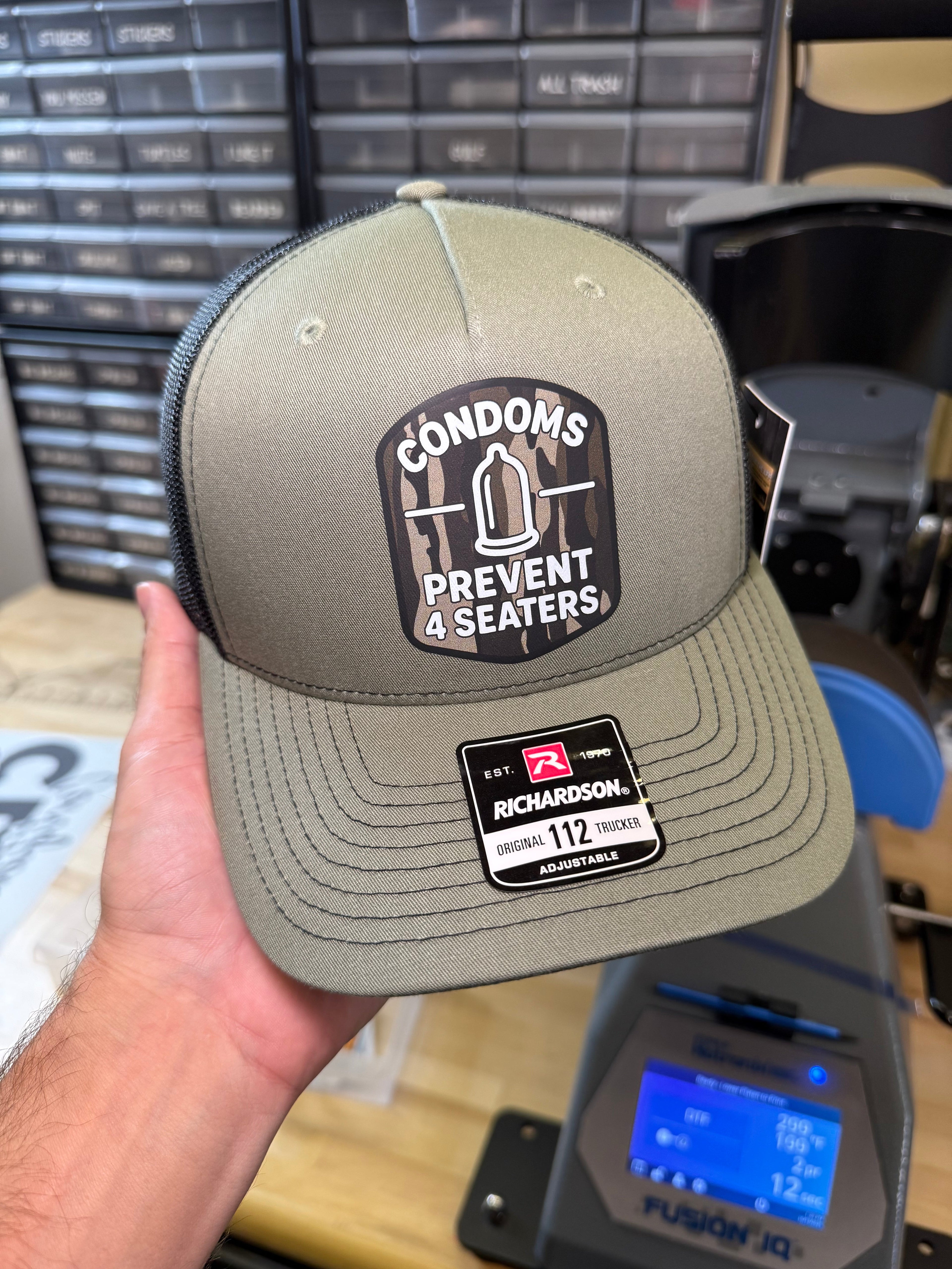 Condoms Prevent 4 Seaters Hat