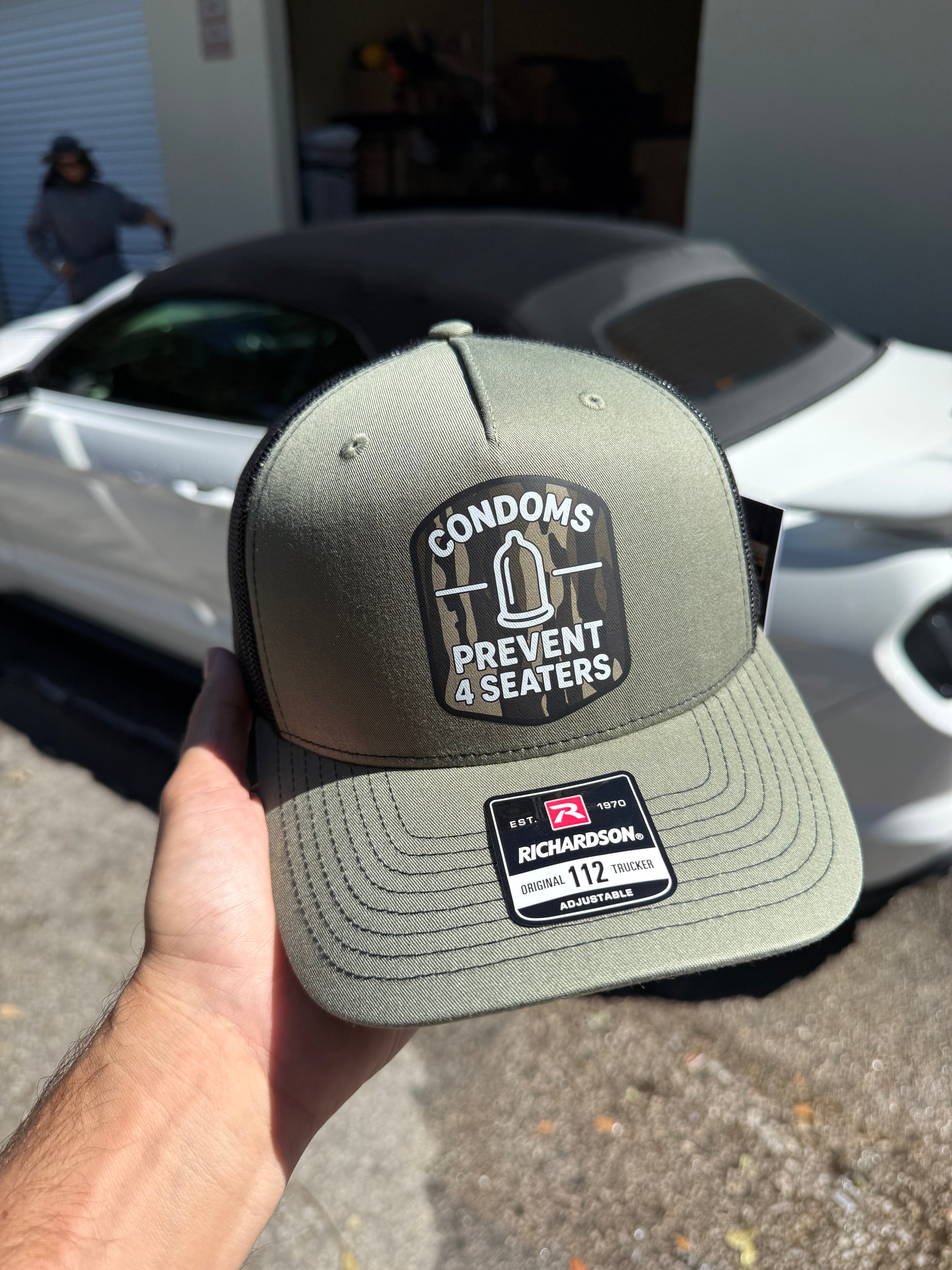 Condoms Prevent 4 Seaters Hat
