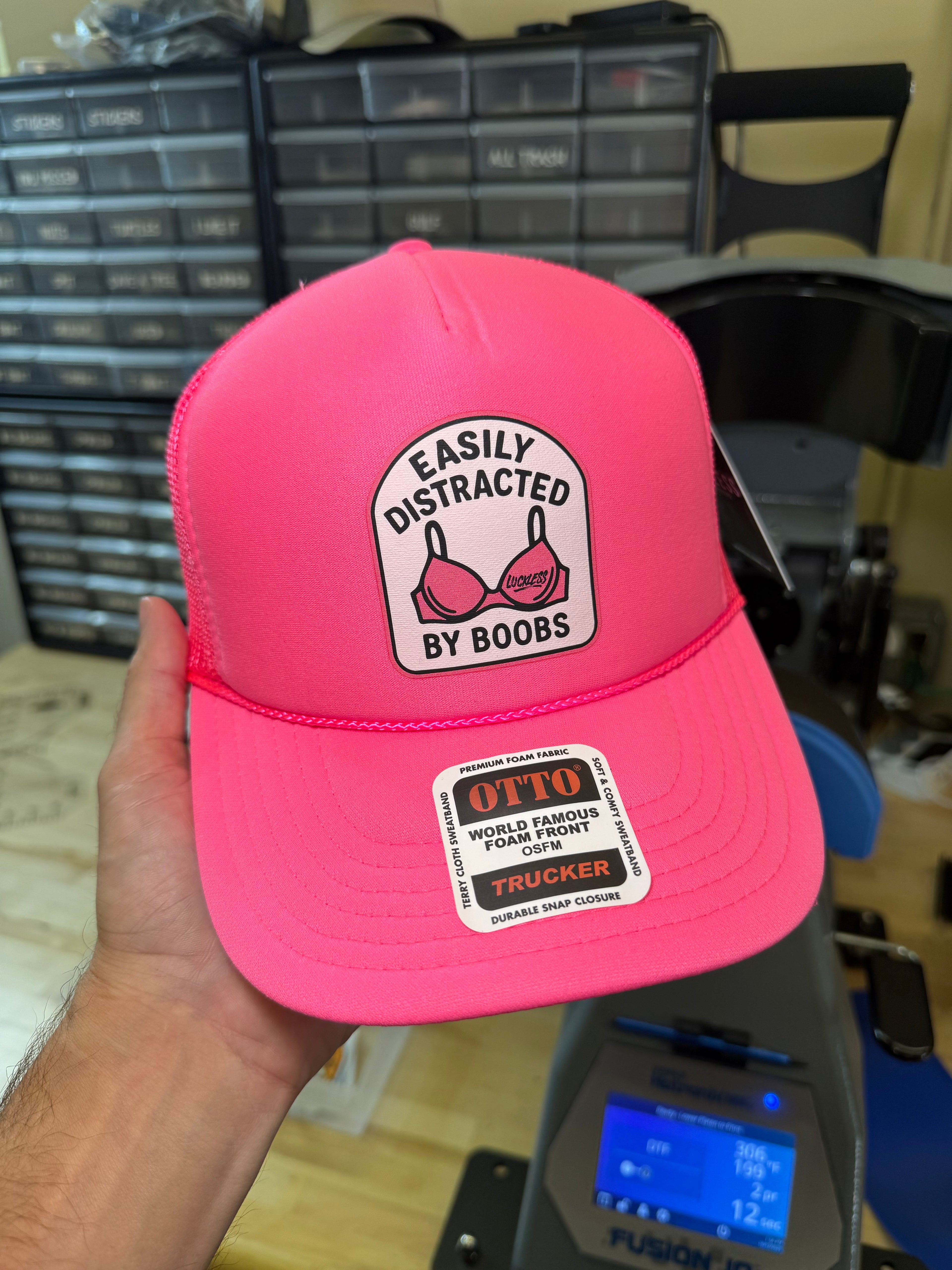 Easily Distracted Trucker Hat